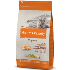 Nature Variety Gato Adulto Original Frango 1,25kg 